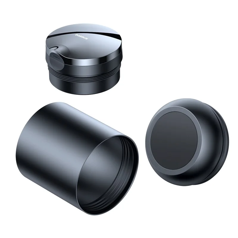 Baseus High Quality Flame Retardant Car Ashtray Portable LED Light Cigarette Smoke Ashes Holder
