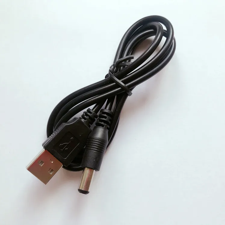 DC 5.5*2.1 mm/3.5*1.35mm/4.0*1.7mm/2.5*0.7mm/2.0*0.6mm to USB Male Power Cable Extension cord