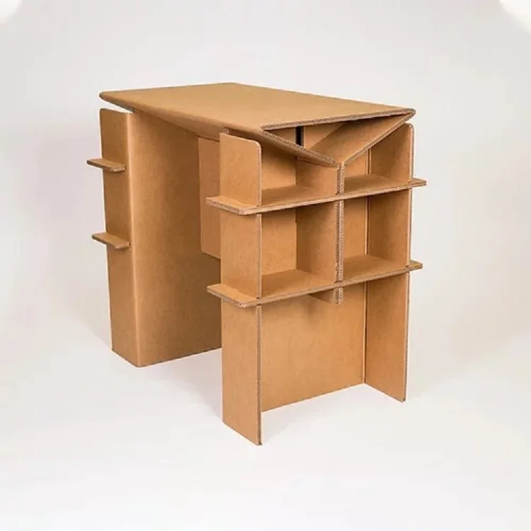 Hot Sale Customized Folding Cardboard Display Cardboard Furniture for Table and Chair