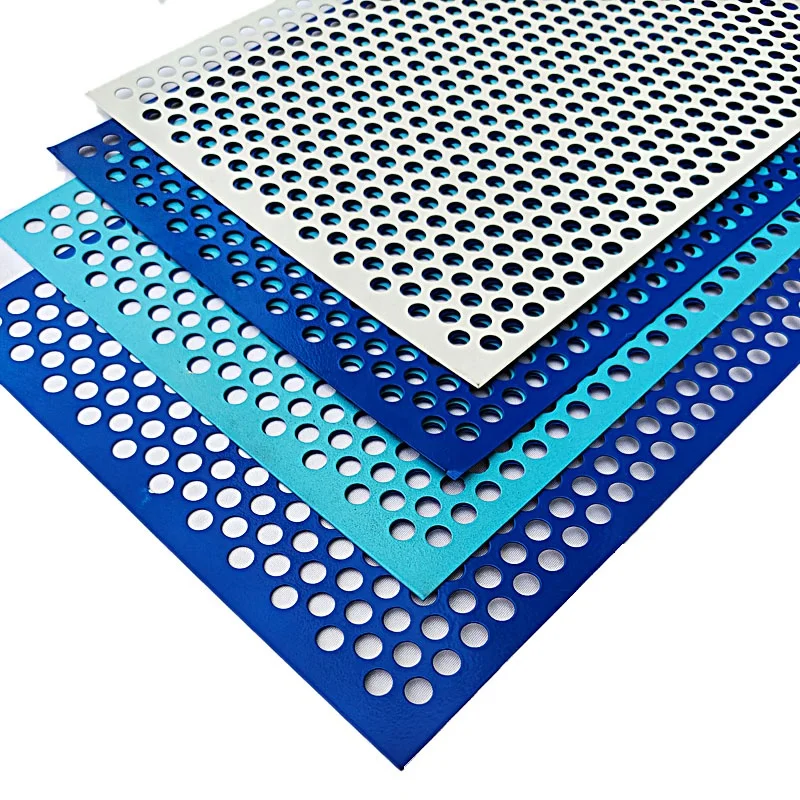 Anping Factory slotted ISO Certification 304 316 Stainless Steel Round Hole Perforated Metal Sheet Pattern punching plate