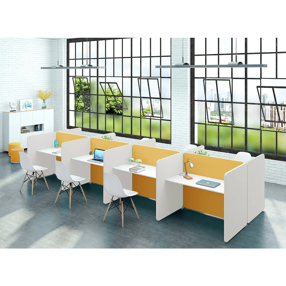 
Modern Design Custom 2 4 6 Person Staff Modular Workstation Furniture Office Desks With FSC Certified 