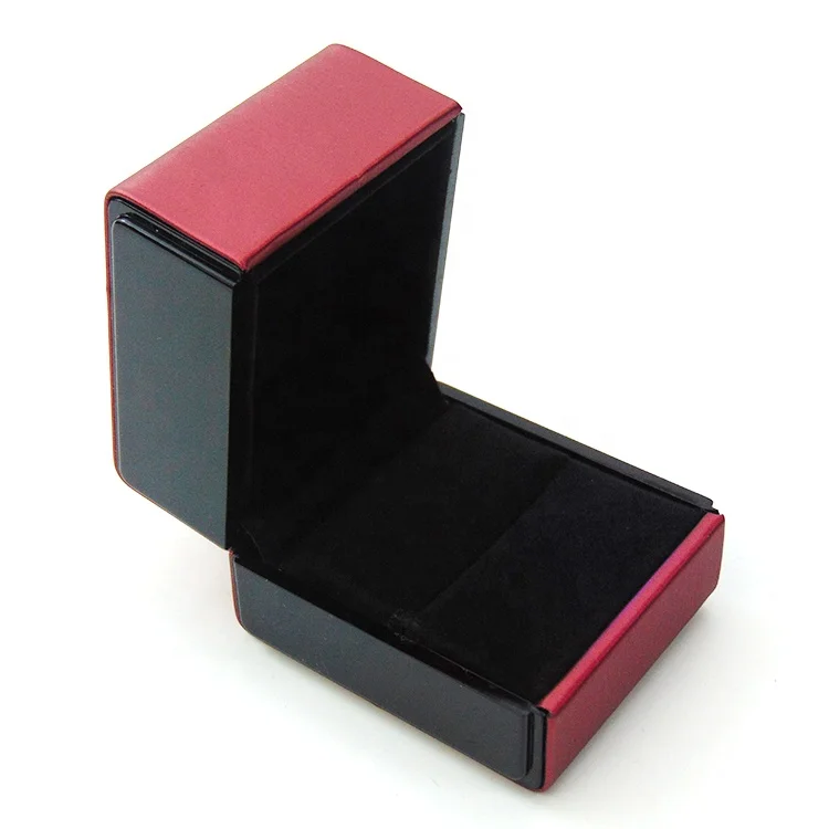 Роскошные ювелирные изделия на заказ, упаковка из пластика, кольцо со светодиодной подсветкой, ожерелье, безделушка, подарочная коробка