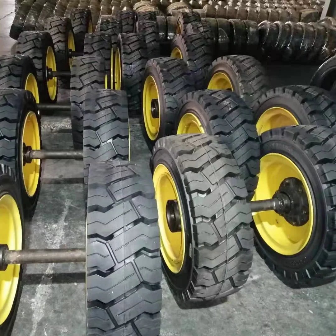 Forklift tire OTR 10-16.5 12-16.5 skidsteer tire solid tire bob cat grader