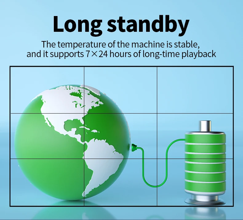 Small Pixel Pitch Videowall Monitor High Definition Advertising Display Videowall