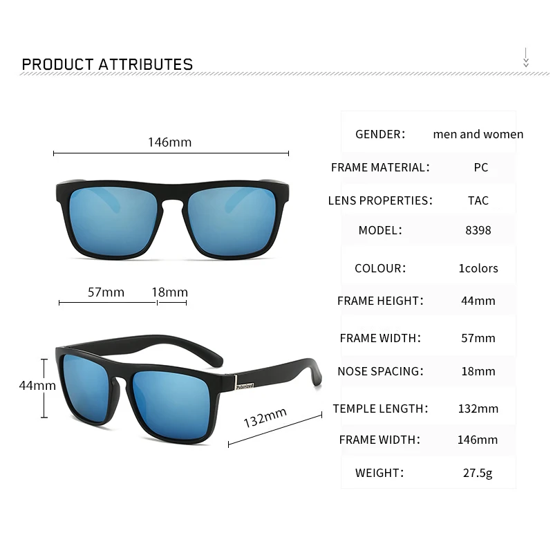 Мужские Винтажные Солнцезащитные Очки