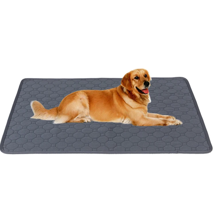hot sale custom size dog training mat car pet absorbent underpads washable reusable pad for dogs