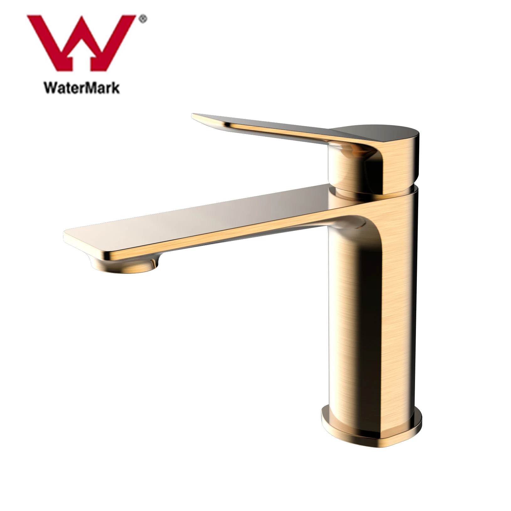 New Arrival  Watermark Certificate Brushed Gold Luxury Gold Bathroom Basin Faucet