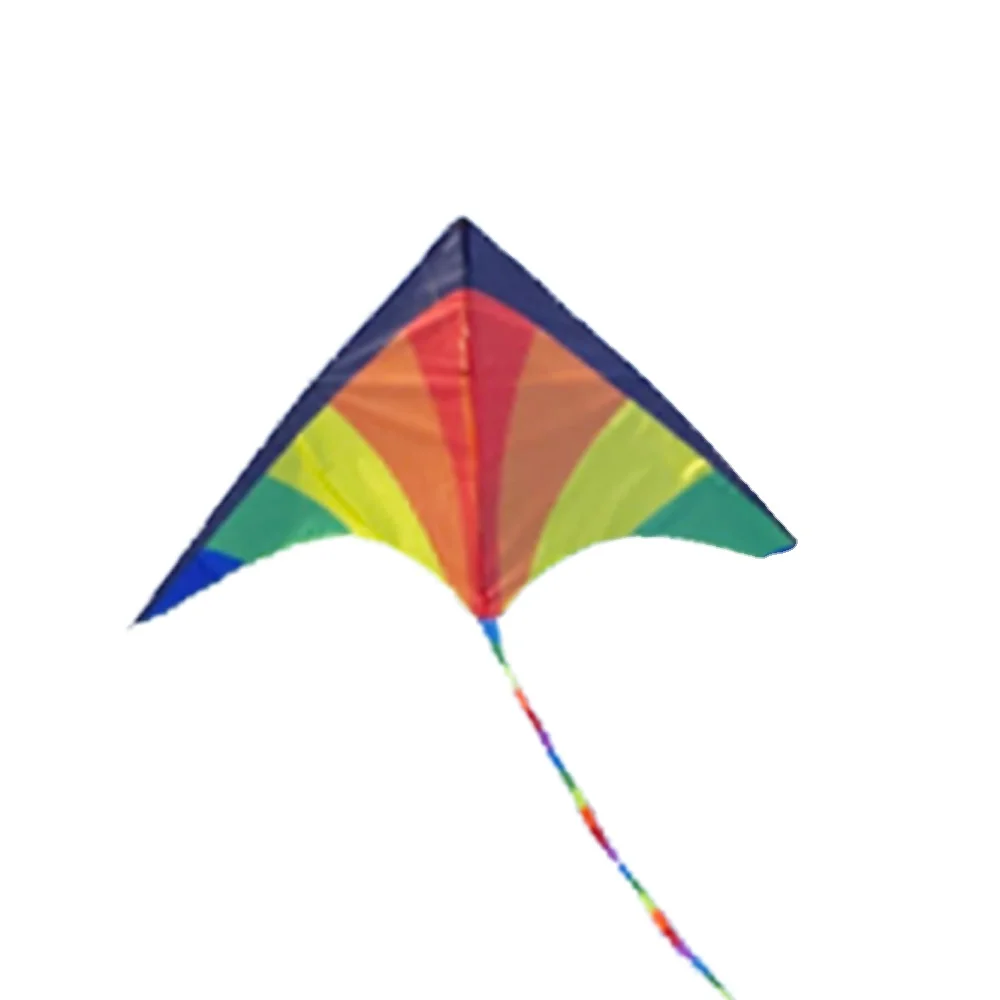 2022 New Sky rainbow kite for beginners Adult children beginners Breeze is easy to fly
