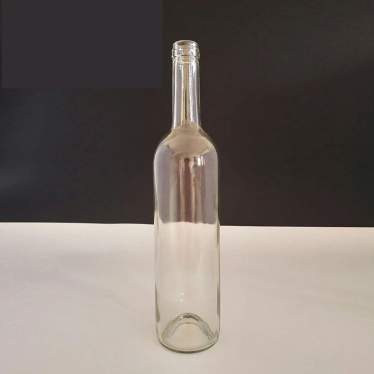 Factory Wholesale OEM Champagne Vodka Alcohol Whisky Beverage Drinking ES16 Straight Wine Beer Glass Bottle