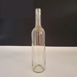 Factory Wholesale OEM Champagne Vodka Alcohol Whisky Beverage Drinking ES16 Straight Wine Beer Glass Bottle