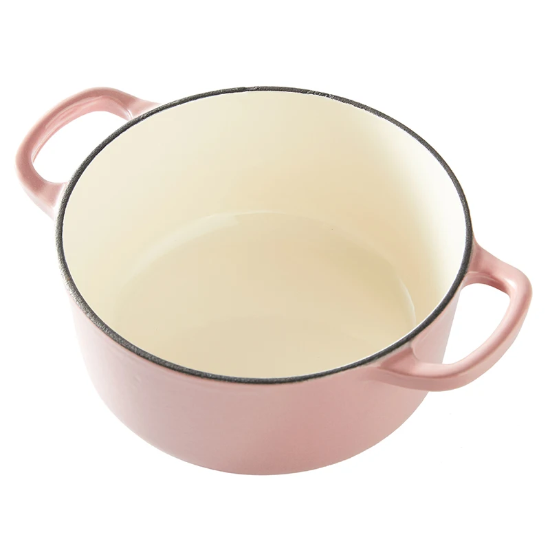 SJP027 Custom Round 29cm colorful Enamel casseroles pot non stick cookware Cast iron dutch oven