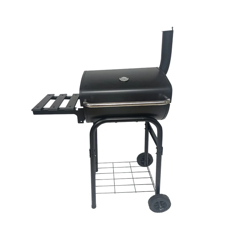 Household folding large oil barrel stove Outdoor BBQ stove Picnic BBQ rack