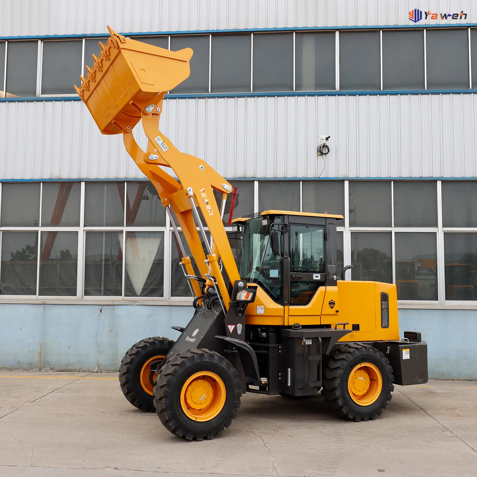 YAWEH Free Shipping Manufacturer 1 Ton 1.5 Ton 2 Ton 2.5 Ton 3 Ton Loader Radlader Small Front End Articulated Mini Wheel Loader
