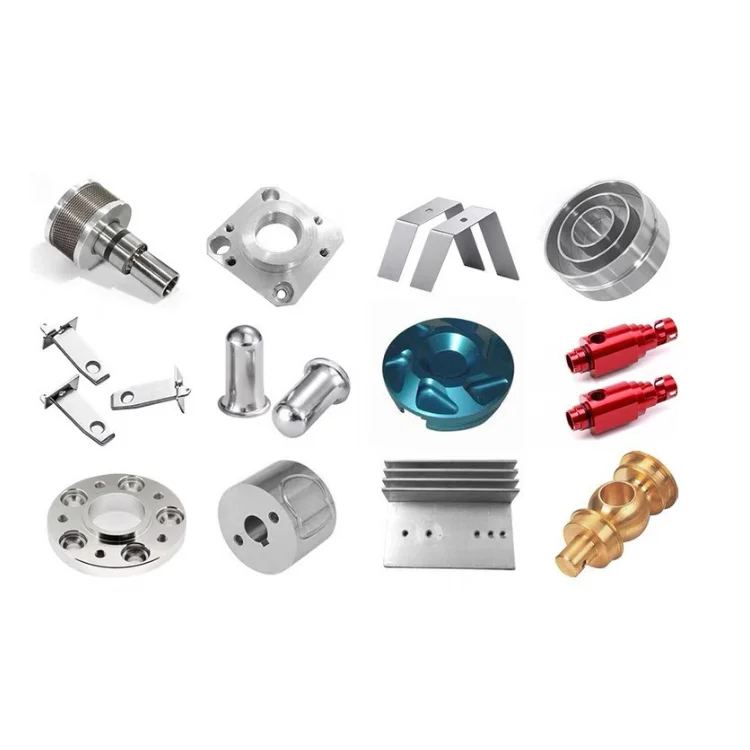 Anodized Silver Color 6063 Aluminum Parts for Switch Button