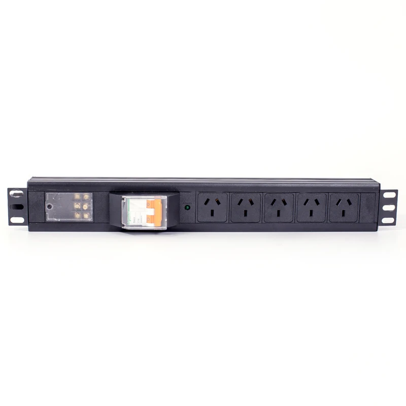 Good Price 220V 16A Rack 5 Ways Power Distribution Unit Australian Socket PDU