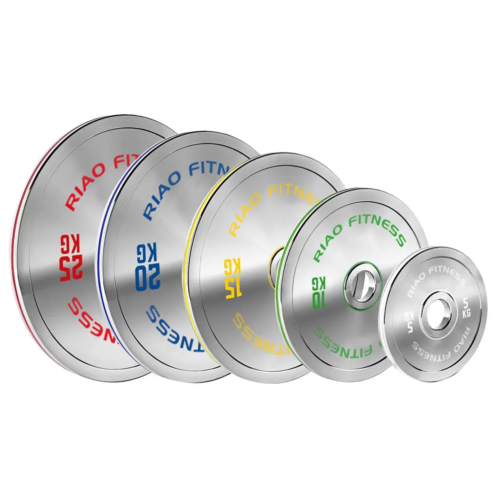 Strength Training Gym Home Use Barbell Plate Calibrated Steel Weight Plates