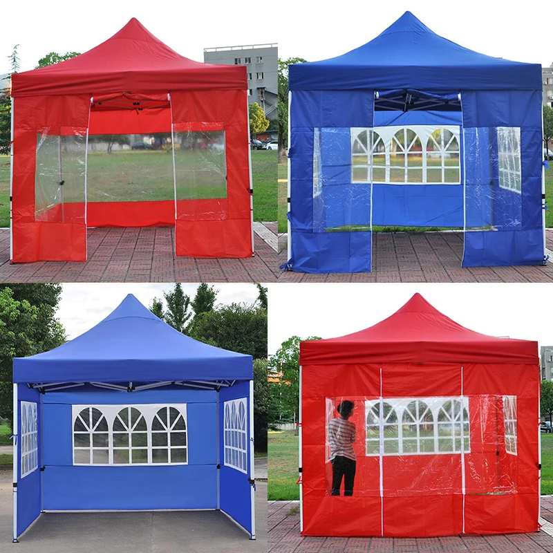 Custom Portable Easy 10x10 Pop Up Tent Garden 3x3 Gazebo Portable Canopy Tents With Side Walls Trade Shows Exhibition Tent