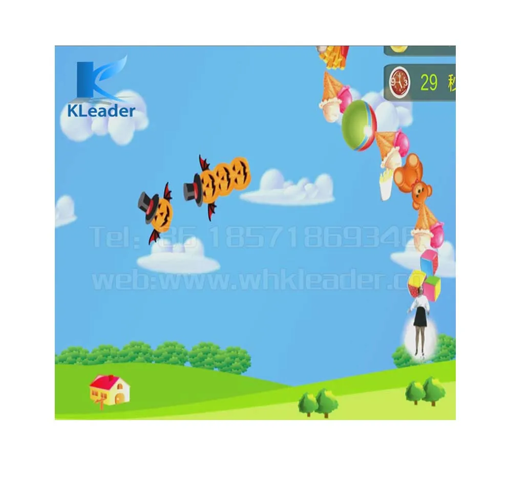 Funny Interactive play system games software interactive projection ar snake game software,ar fly game playing snake,newest magi