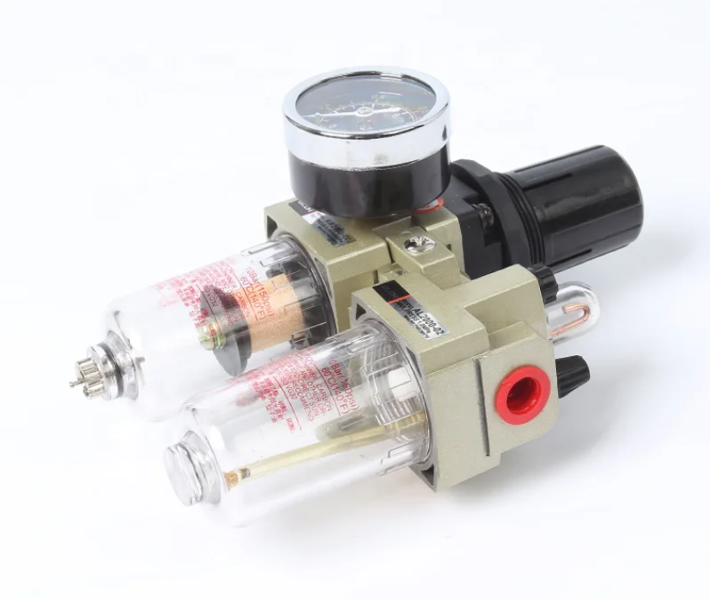 SMC Type AC2010-02 1/4 Inch port size air maintenance units FRL units pressure regulator+ air filter + oil lubricator