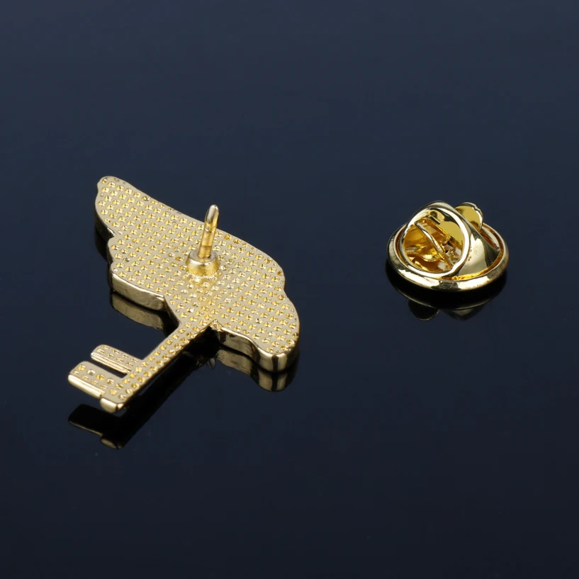 Color Die Cast Metal School Badge Custom Logo Hat Pins Soft Enamel Pin Lapel Pin for clothing canvas bags