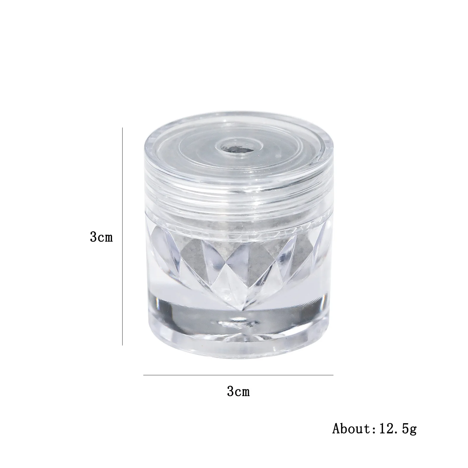 Porcelain White Cat Eye Nail Decoration DIY Fine Powder Magnetic Powder With Mirror Flash Art Decoration