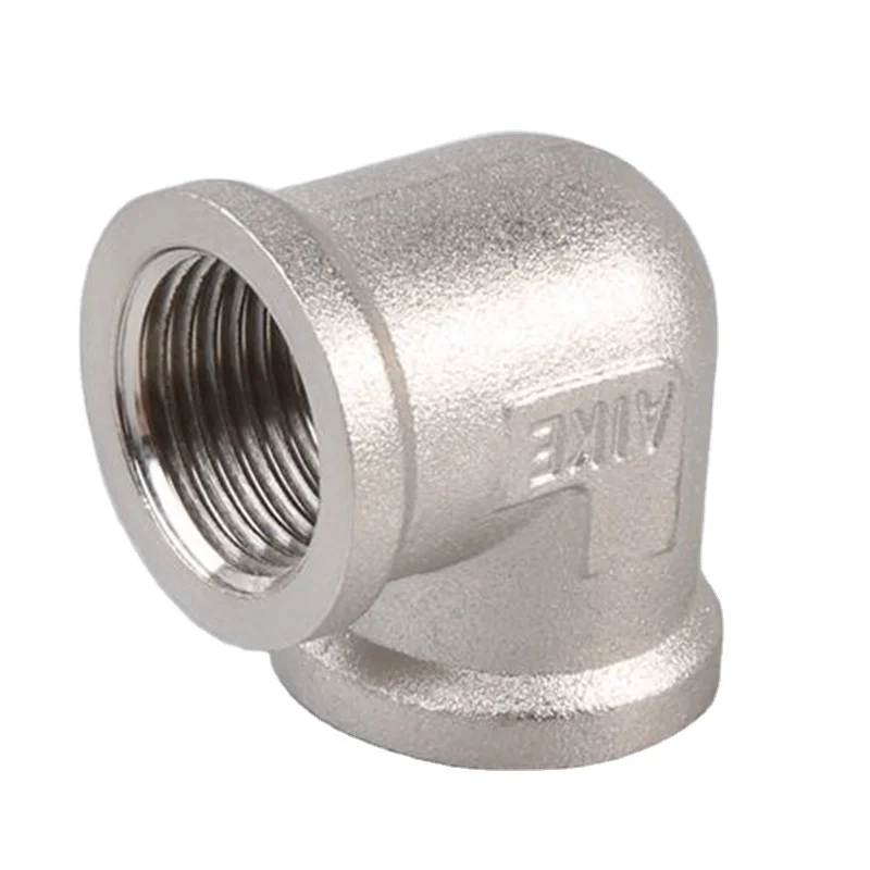 546 brass equal female thread screw elbow plumbing joint water oil air gas pipe fitting