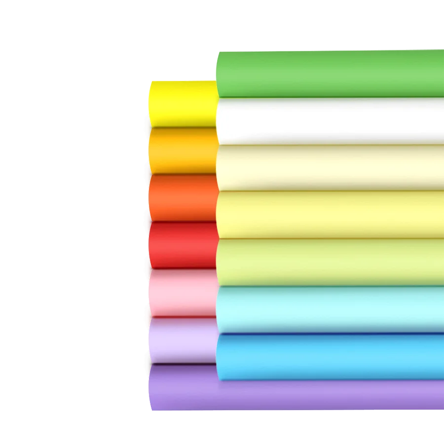 100 Sheets 80Gsm Double Side A4 Color Origami Paper Custom Size Square Colorful Paper for Office Printer or Diy Crafts Paper