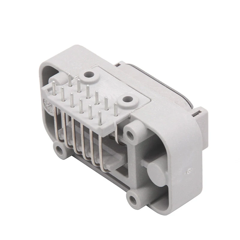 DT13-12PA 90 Degree Bent Needle DT Series Connector 12 Pin Gray Waterproof Electrical Wire Connector Plug