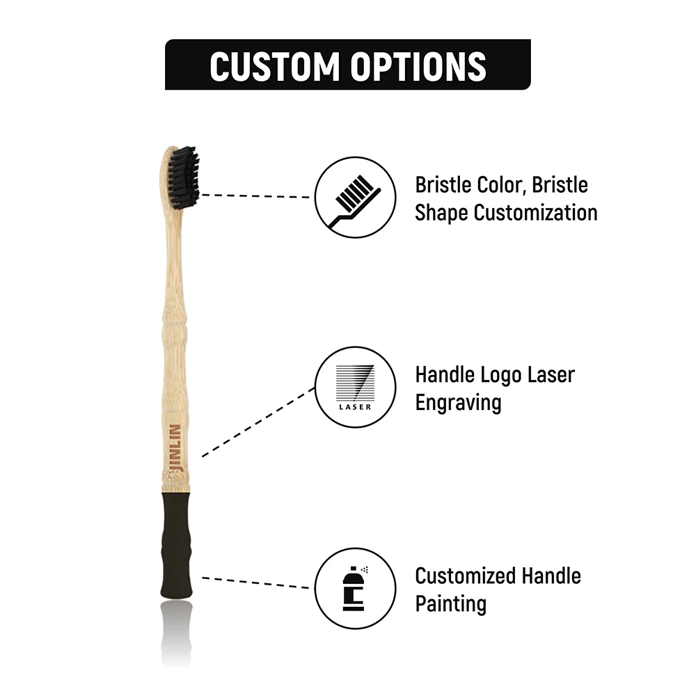 Disposable Amenities Dental Kit Bamboo Dental Kit Individually Full Wrapped Ultra-fine Ultra Bamboo Toothbrush