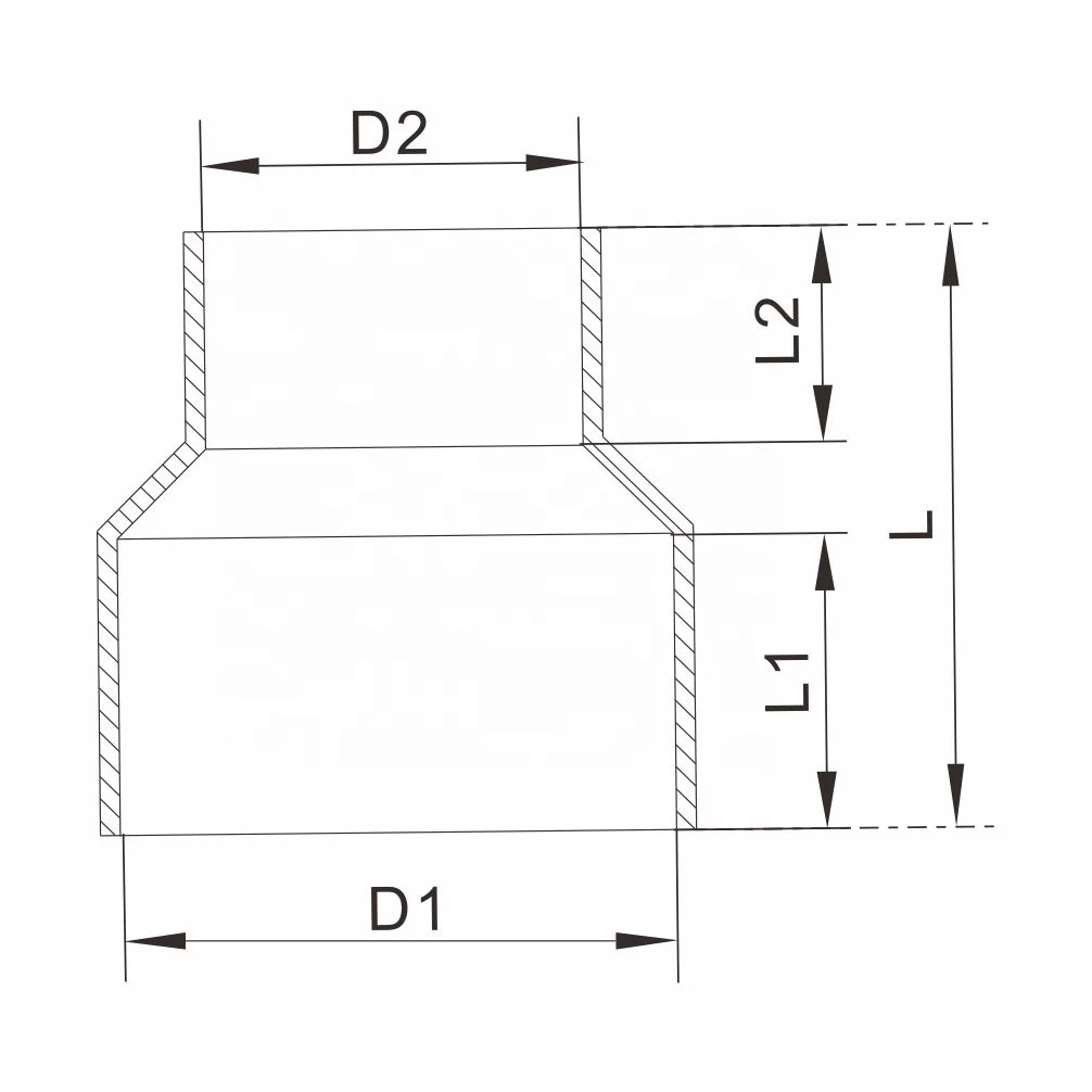 China Supplier High Quality Industrial Pipe Fittings Copper Fitting Reducer