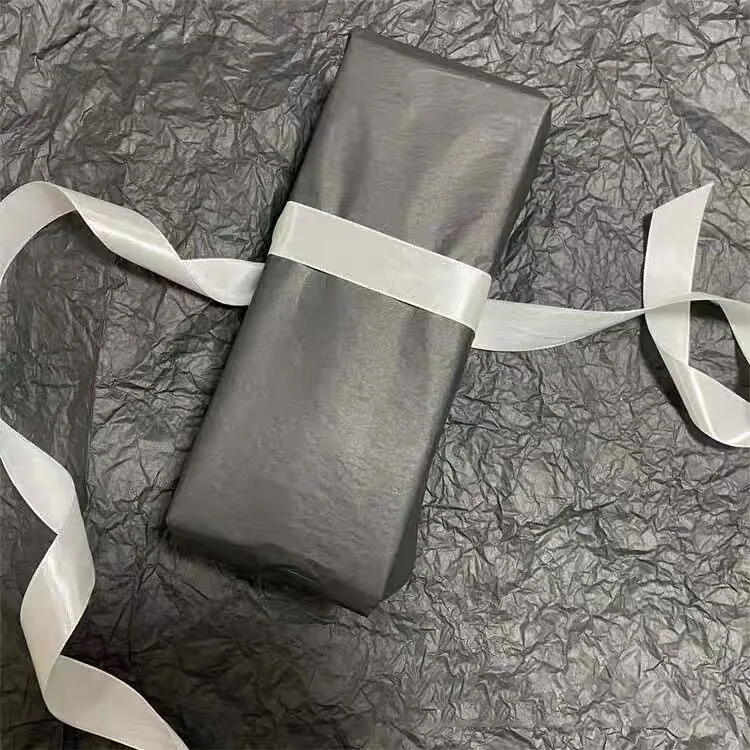 Индивидуальная розовая Золотая оберточная бумага упаковочная Экологически чистая цветная