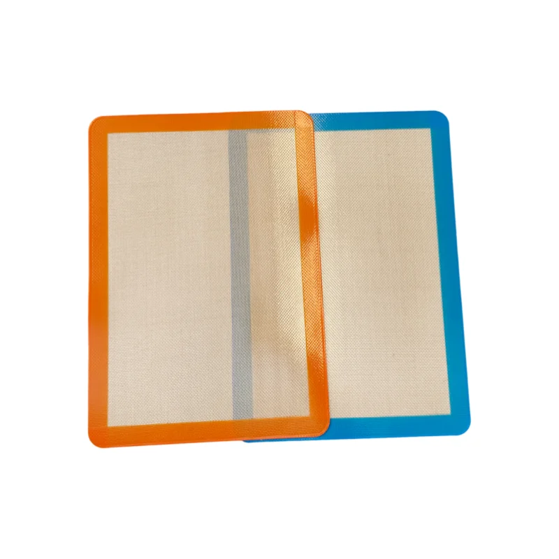 0.4mm thickness 30*40cm Non Stick kitchen  Mat with Fiberglass High Temperature Silicone Baking  Mat Set