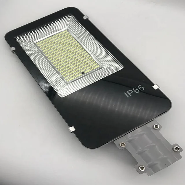 Graape Solar Street Lights Outdoor Dusk to Dawn Pole Light with Remote Control 60 LEDs Waterproof Ideal for Parking Lot Pathway