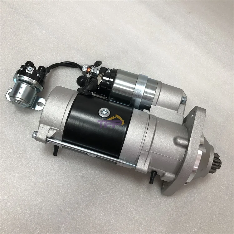 Construction Machinery Parts 4BT Starter Motor 10T 12V For Cummins