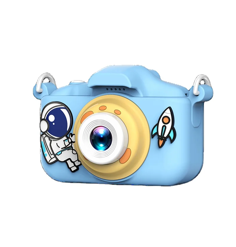 Happy astronaut  Upgrade Selfie Toddlers HD digital  3D video camcorder 1080P 2 Inch Children  2000W  Digital Video Camera