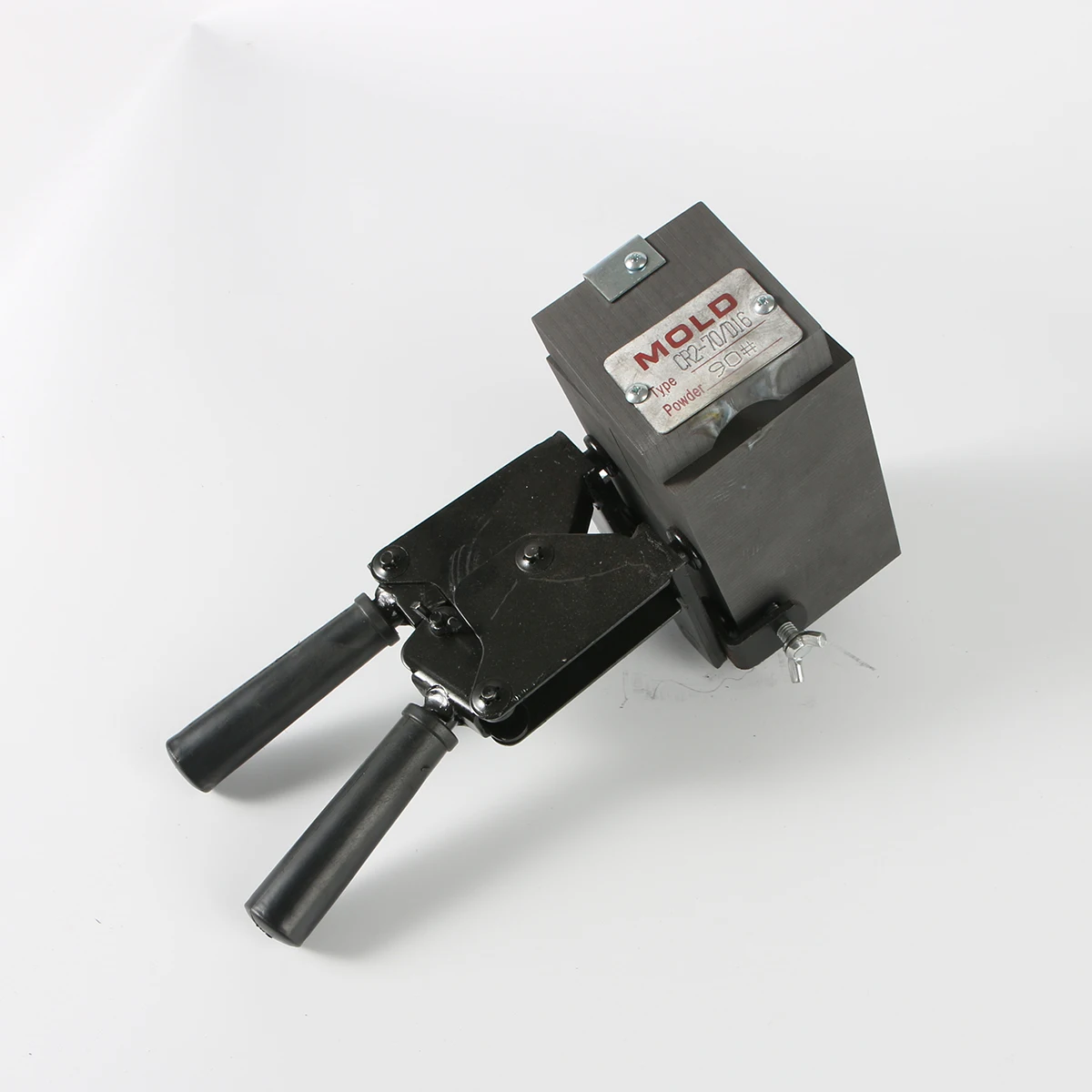 Standard handle clamp for exothermic mold