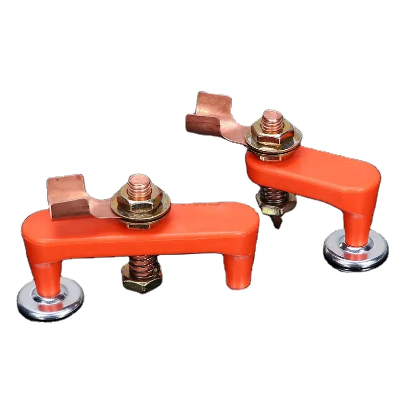 Single/Double Head Magnetic Ground Clamp Metalworking Magnet Support Connector Bodywork Welder Strong Welding Auxiliary Device