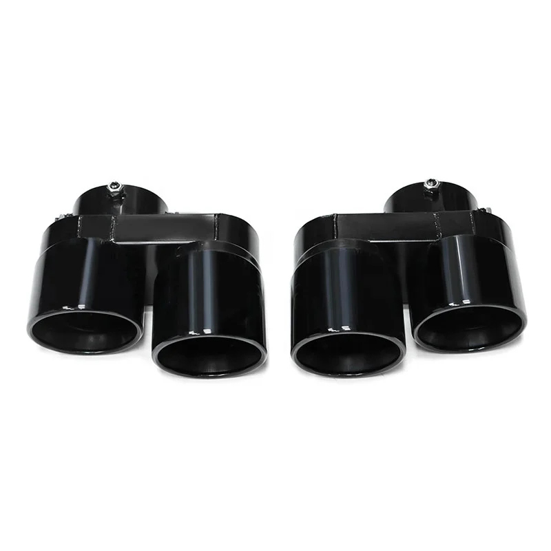 Выхлопной наконечник SYPES Quad из углеродного волокна для BMW G05 X5 G06 X6 G07 X7 2019 + глушителя выхлопной трубы системы без сварочного сопла