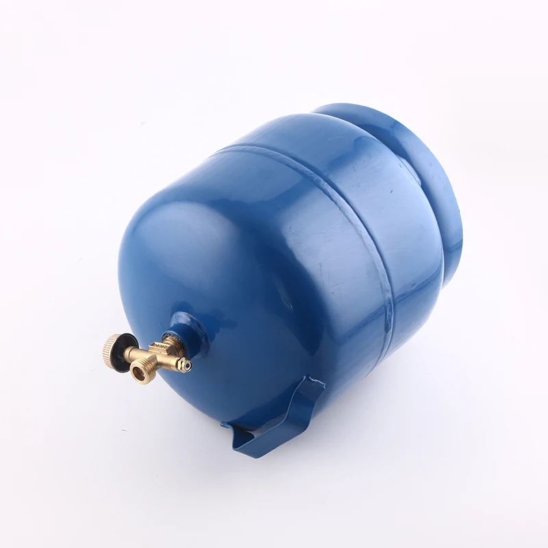 3kg needle valve liquefied gas cylinder for burning stove  lpg botter gas  cylinder
