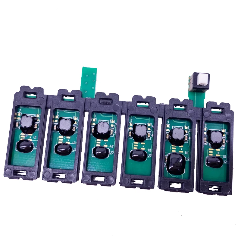 T0801-T0806 Reset CISS Combo Chip Compatible for Epson P50 PX820FWD PX830FWD R265 R360 R285 RX585 RX685 RX560 ARC CISS Chip