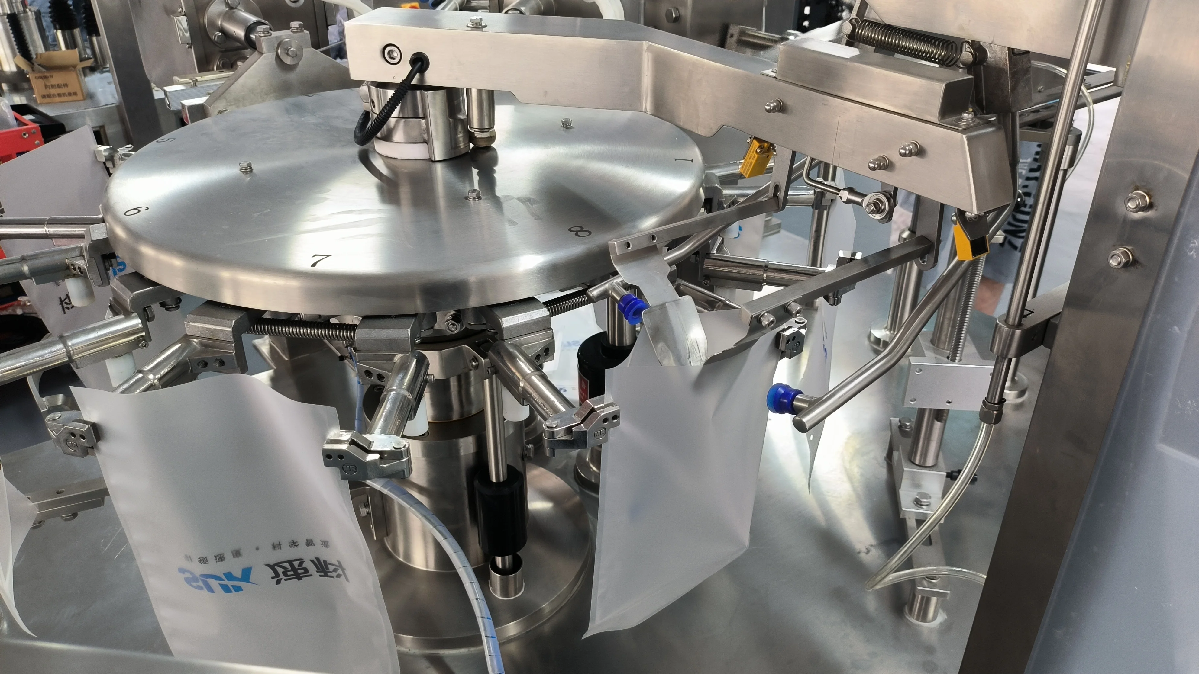 500g 1KG Automatic Weighing Pet Litter Peanut Popcorn Chips Bag Filling Packing Machine For Cat Litter Bag Packing Machine