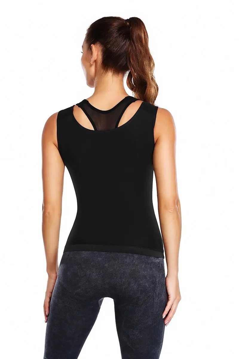 Men Neoprene Sweat Sauna Vest Body Shapers Vest Waist Trainer Slimming Vest Shapewear Waist Shaper Corset for women