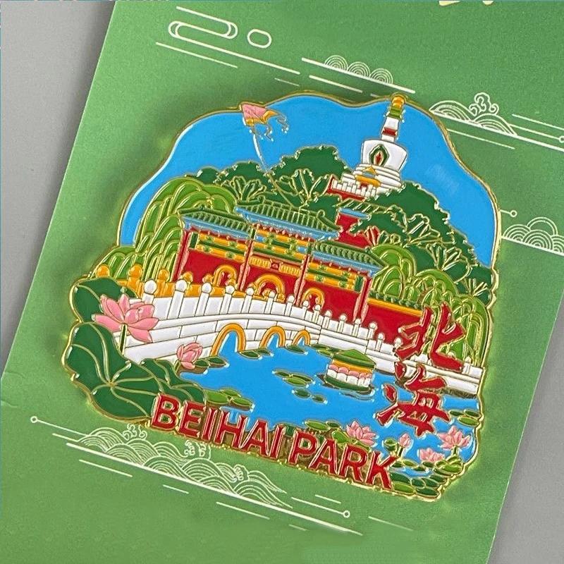 Custom Design Country City Tourist Souvenir Custom Refrigerator Magnet Metal Fridge Magnet