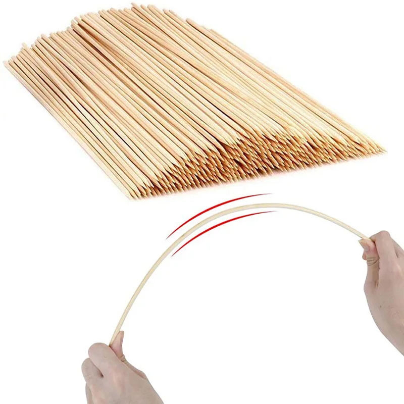 Sharp Point Mao Material Skewers Bamboo Bbq Meat Guangzhou Bamboo Stick Long Disposable Bamboo Sticks