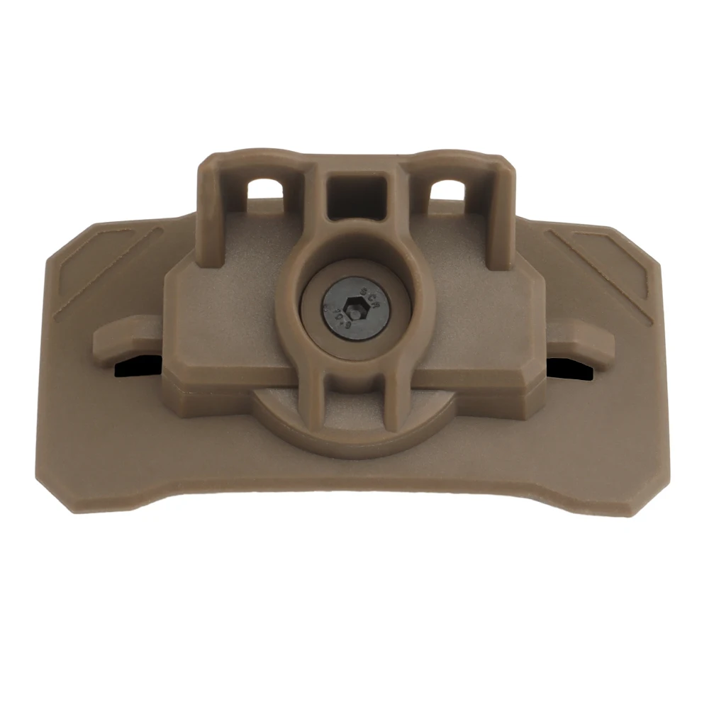 WOSPORT Universal Helmet Light Adapter With Picatinny rail and VS Accessories Magic Tape flashlight Accessory For Helmet