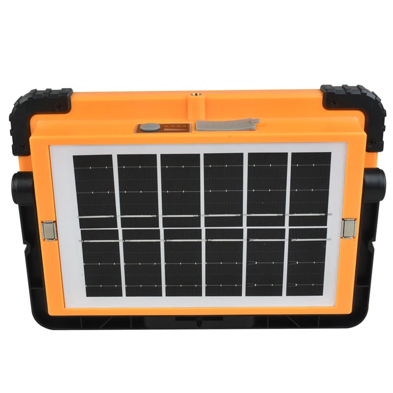 Strong Magnetic Attraction Hook LED Flashing Multiple LED Beads Solar Charging USB Quick Charge Camping Tent Solar Flood Lamp