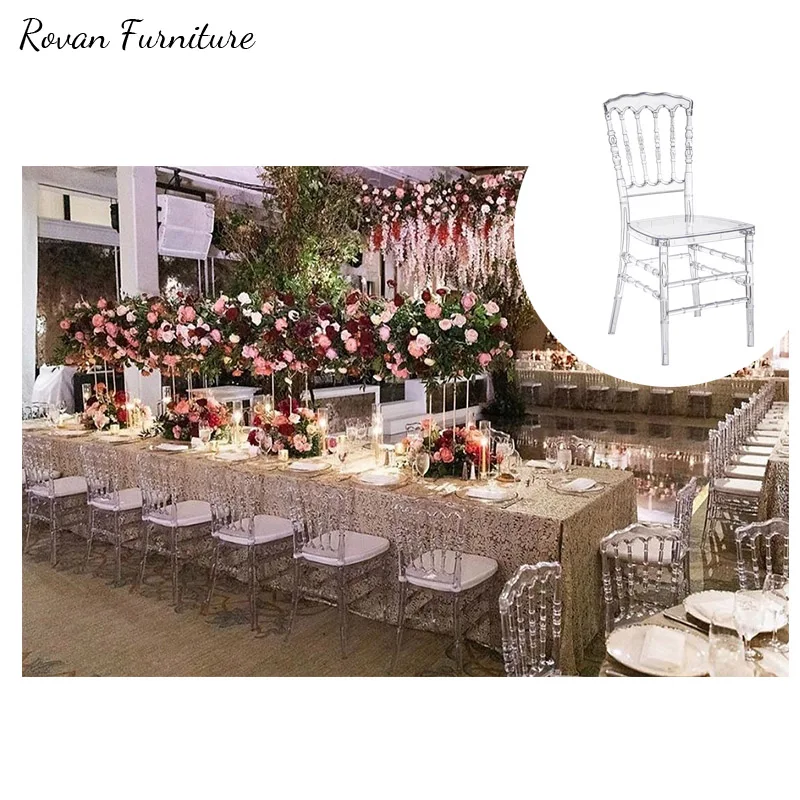 RTS TOP Cheap acrylic plastic chair portable in outdoor event party