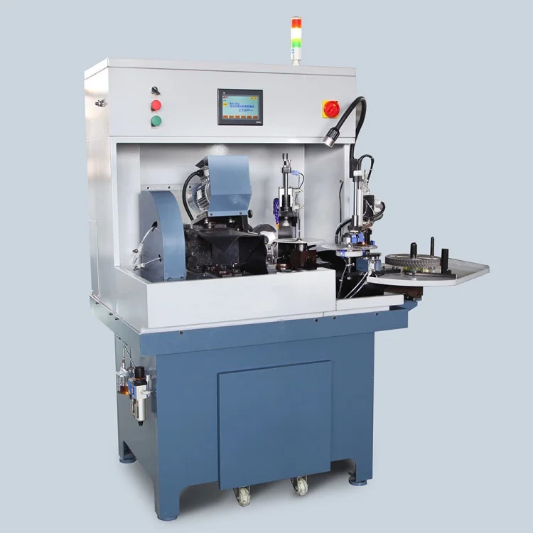 Full automatic top angle grinding machine (Robot arm)