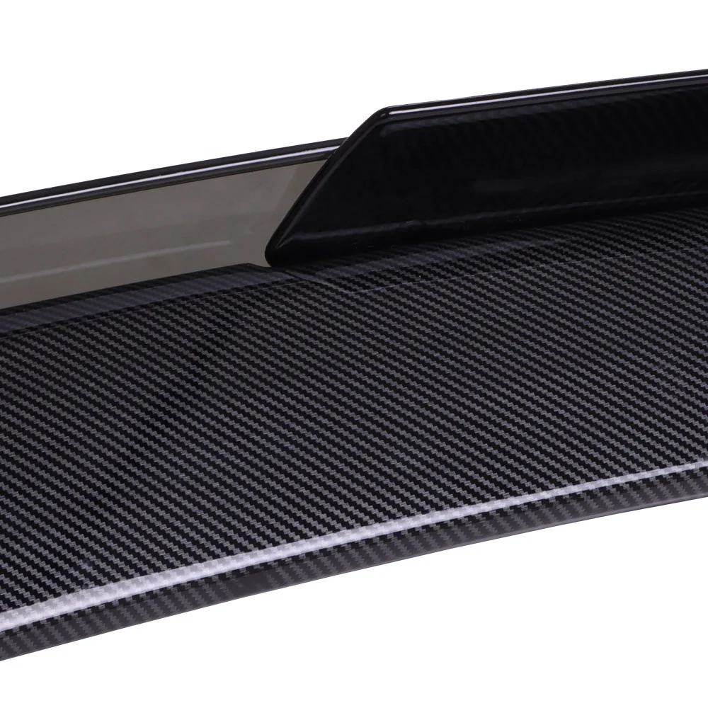 Kingcher Painted Carbon Fiber Rear Trunk Spoiler Fit for C7 Corvette Z06 GS Stage 2014-2019