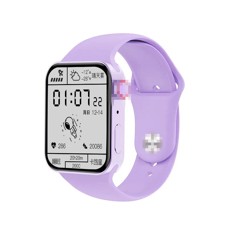 2022 hot wearable devices Aluminum Shell IP67 Waterproof HD Blue tooth Call Heart Rate Monitoring Spin Button Smart Watch